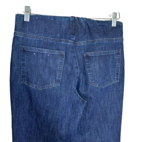 Soft Surroundings The Ultimate Denim Pull-On Bootcut Jeans Size Petite Small - Picture 6 of 10